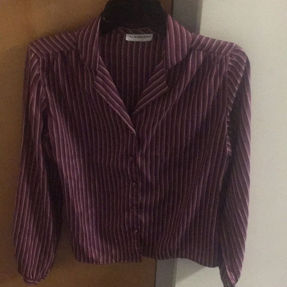 Striped Pink Blouse
